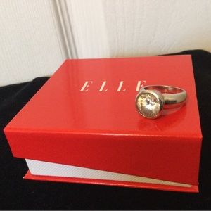 ELLE White Lights Ring, Size 7